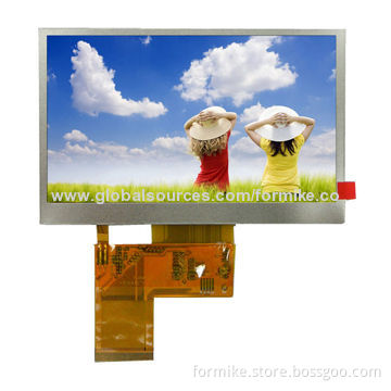 TFT LCD Screen with 4.3-inch LCD Size and 480 x 272 Pixels Display Resolution